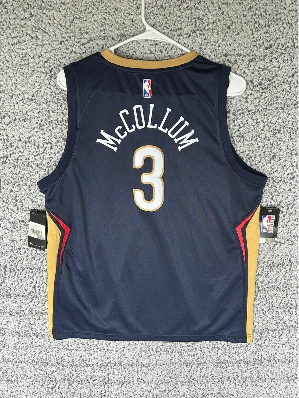 Nike CJ McCollum New Orleans Pelicans Jersey Youth XL 18/20 NWT